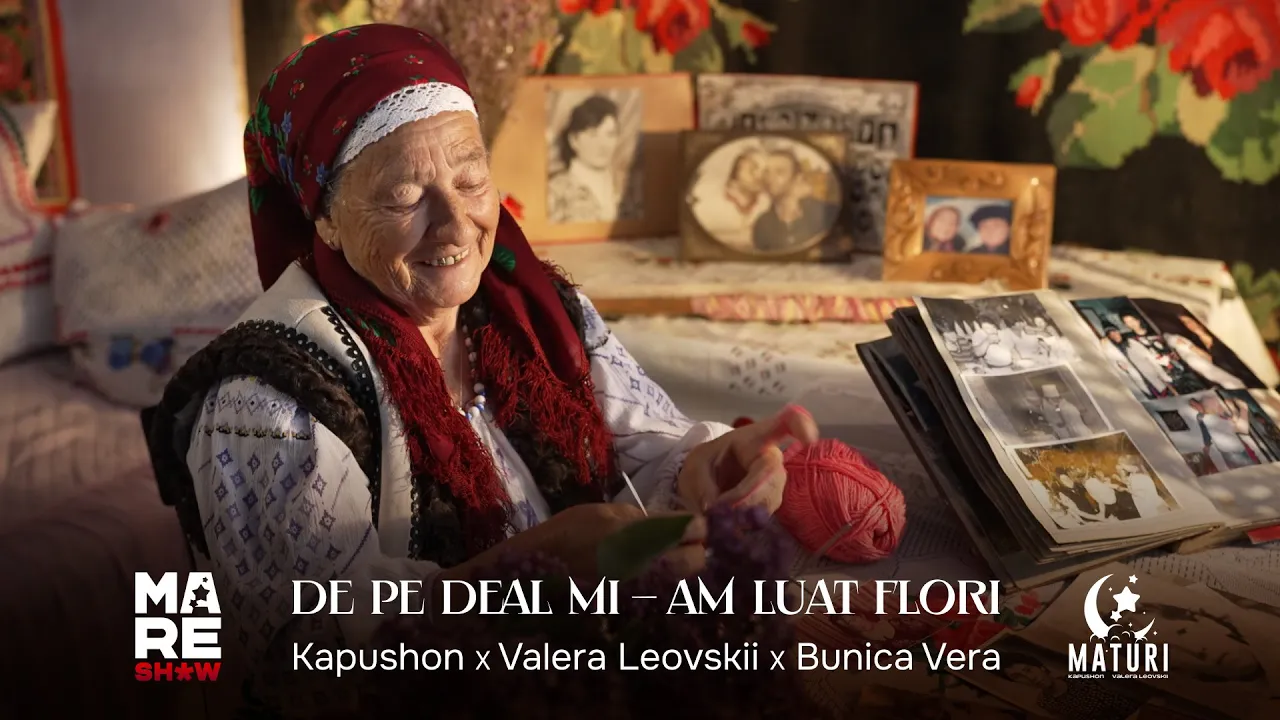 Kapushon x Valera Leovskii x Bunica Vera - De pe deal mi-am luat flori (Video Original)