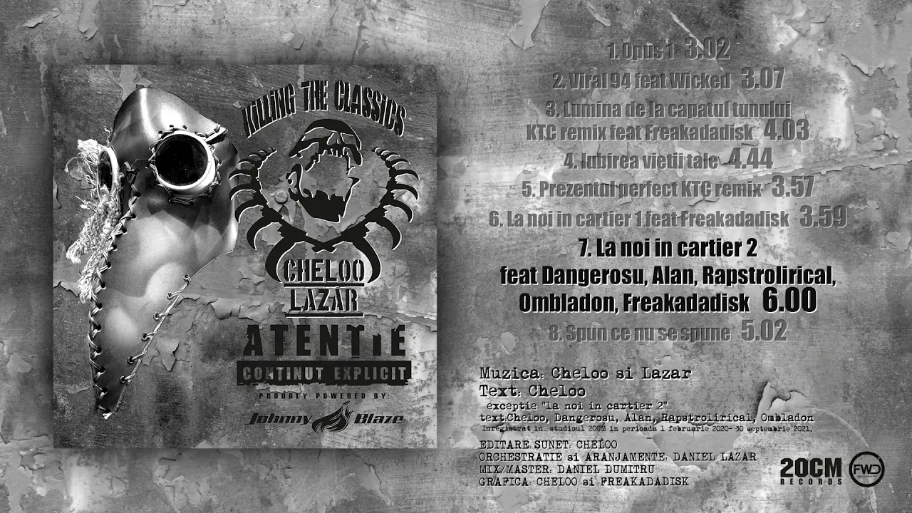 Cheloo & Lazar - La noi in cartier 2 feat Dan Gerosu, Alan, Rapstrolirical, Ombladon, Freakadadisk