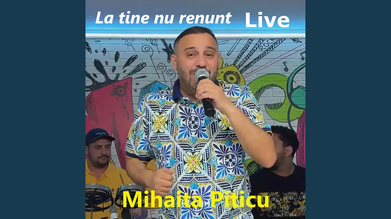 MIHAITA PITICU - LA TINE NU RENUNT LIVE