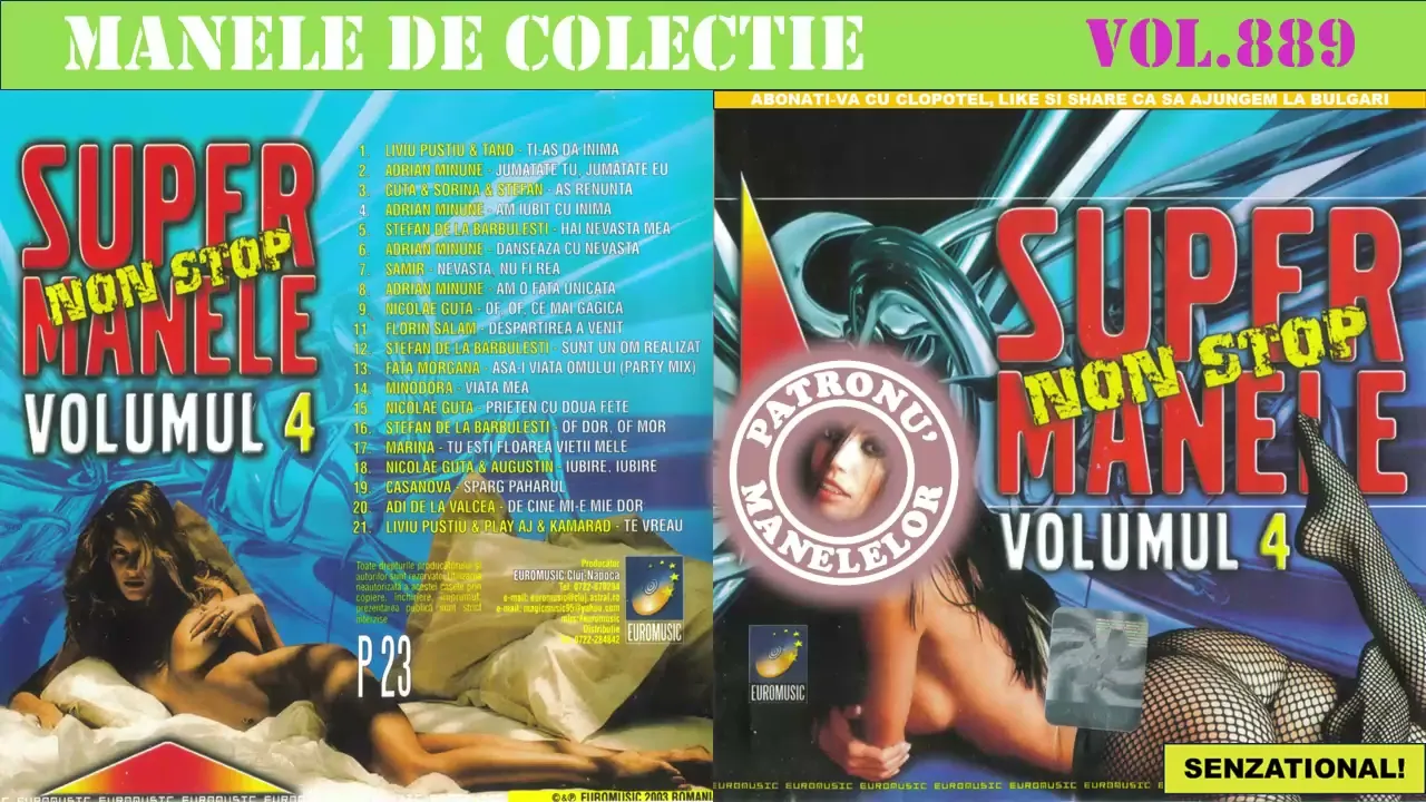 Manele de colectie - Super Manele Non Stop 4 (2003)