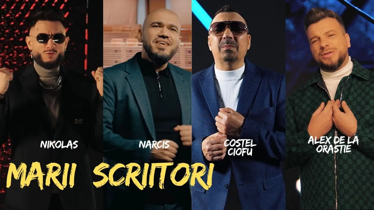 Nikolas, Narcis, Costel Ciofu, Alex de la Orastie - Marii scriitori