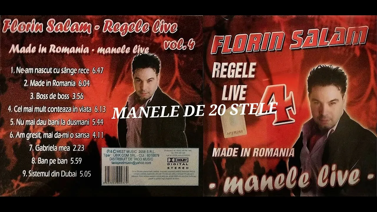 Florin Salam - Regele live vol. 4 (2008)