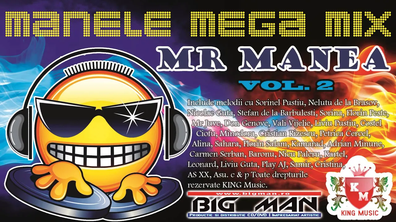 MR MANEA - Manele MegaMix Vol. 2 (Colaj Manele Vechi)