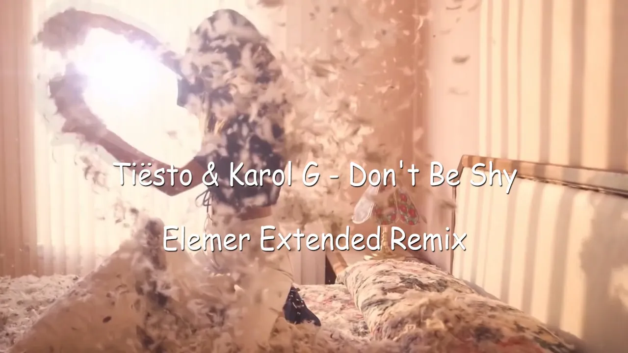 Tiesto & Karol G - Don't Be Shy (Elemer Extended Remix)