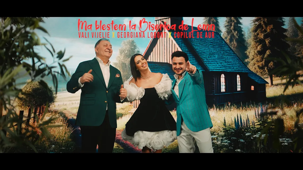 Vali Vijelie x Georgiana Lobont x Copilul de Aur - Ma blestem la Biserica de Lemn (Video Original)