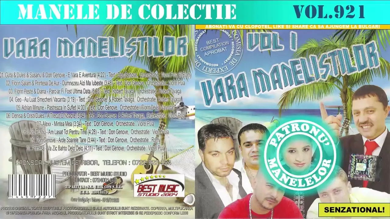 Manele de colectie - Vara Manelistilor vol.1 (2007)