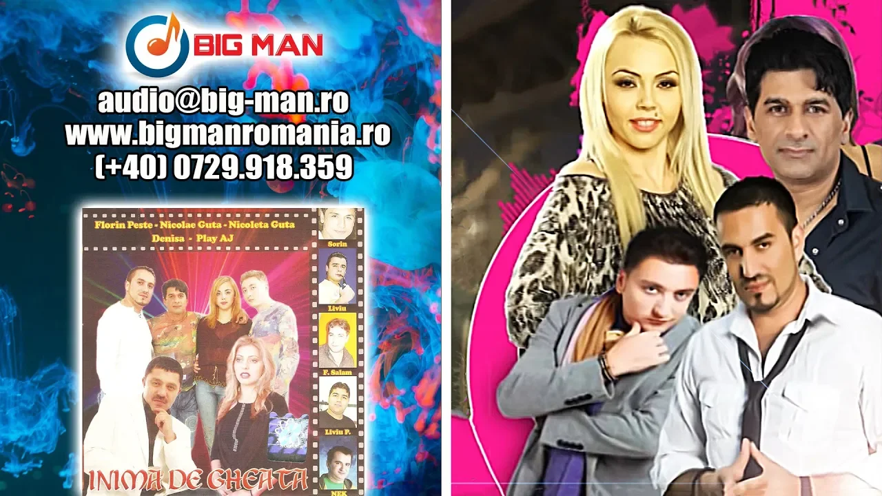 Florin Peste, Denisa si Play AJ - Inima de gheata tu ai (MANELE VECHI)