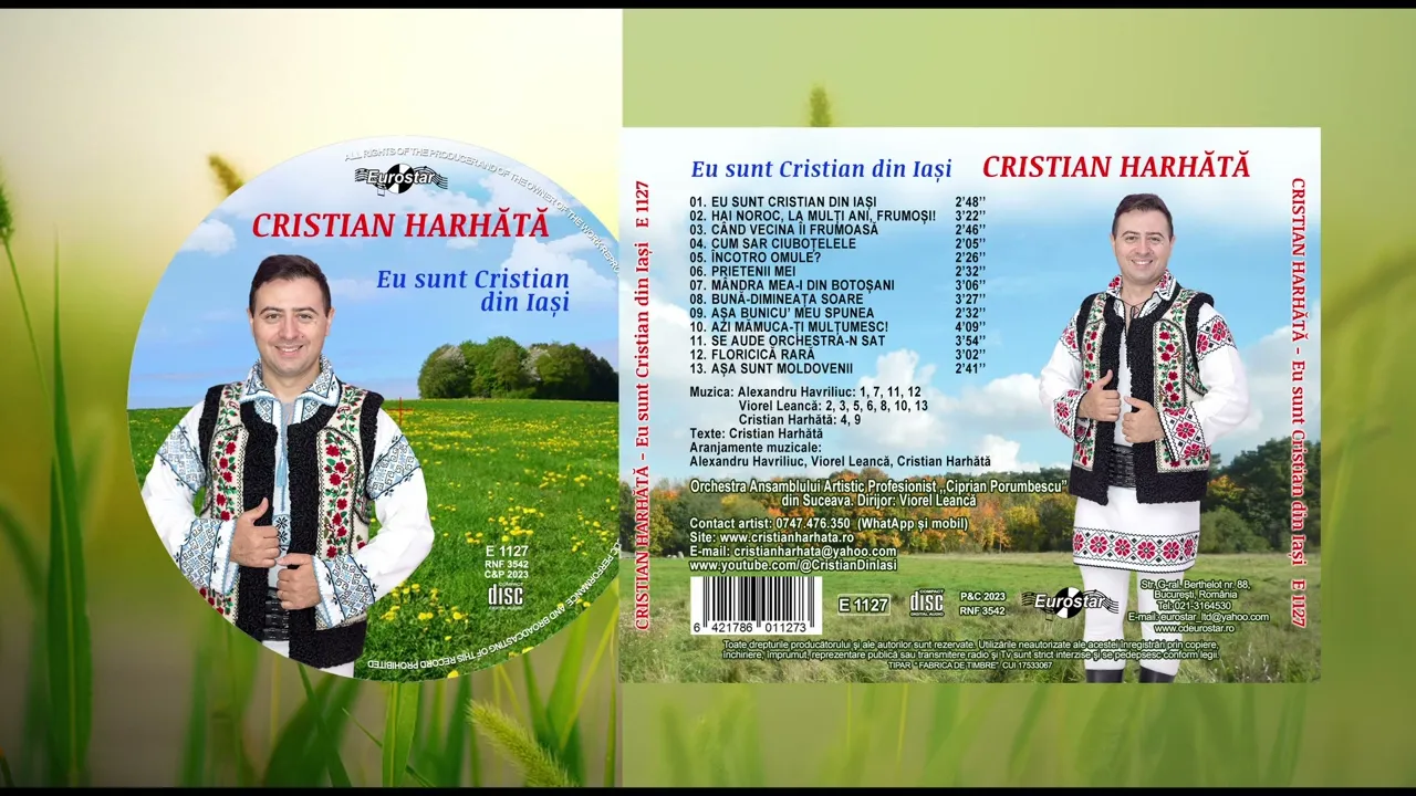 Cristian Harhata - Eu sunt Cristian Harhata (Album Original 2024)
