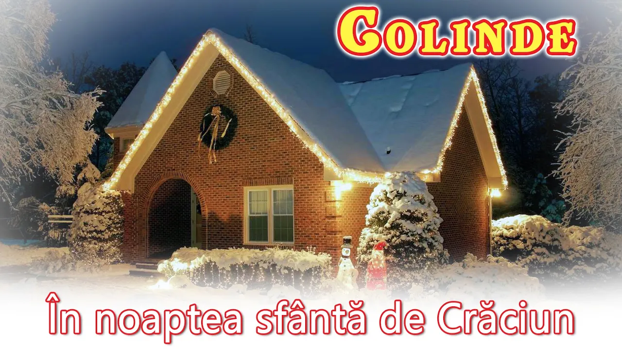 In noaptea sfanta de Craciun - Colinde 2022