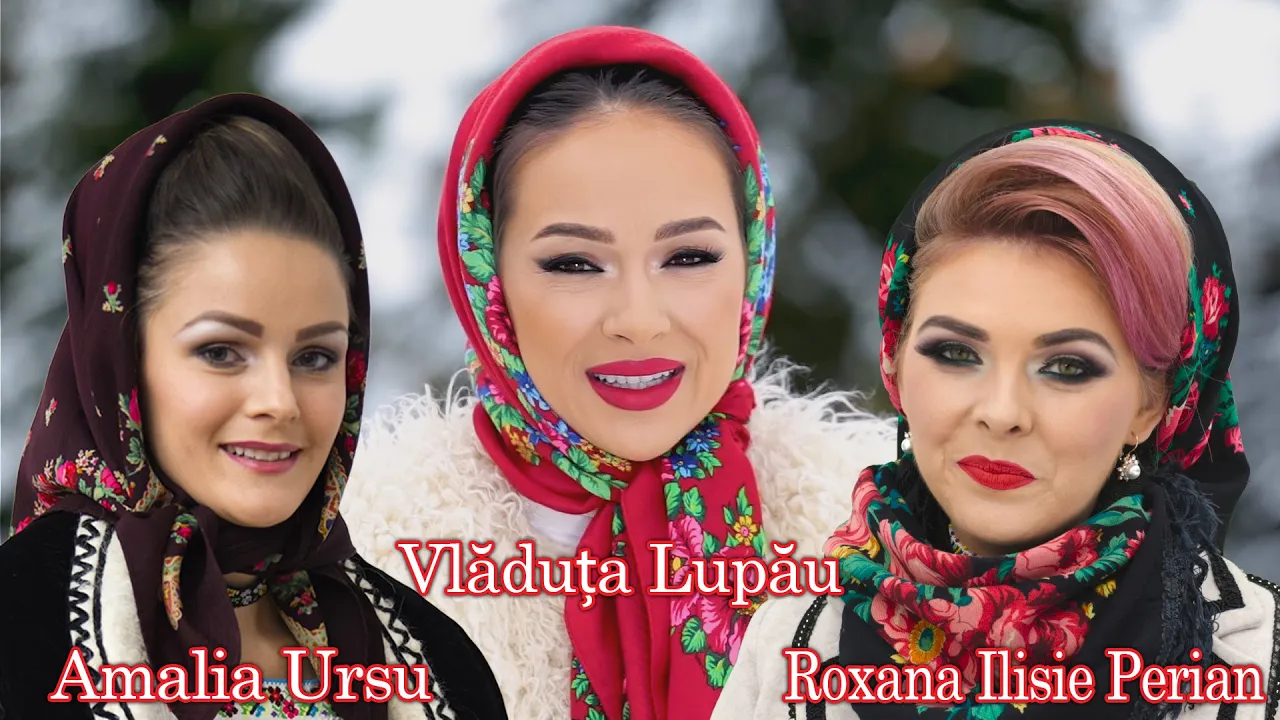 Vladuta Lupau, Amalia Ursu si Roxana Ilisie Perian - Am venit sa colindam (Colaj nou)