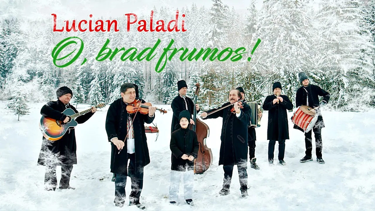 Lucian Paladi - O, brad frumos! (Acompaniaza Orchestra Lautarii din Chisinau)