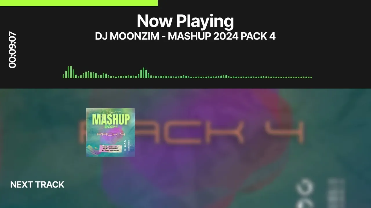 DJ MOONZIM - MASHUP 2024 PACK 4 MIX