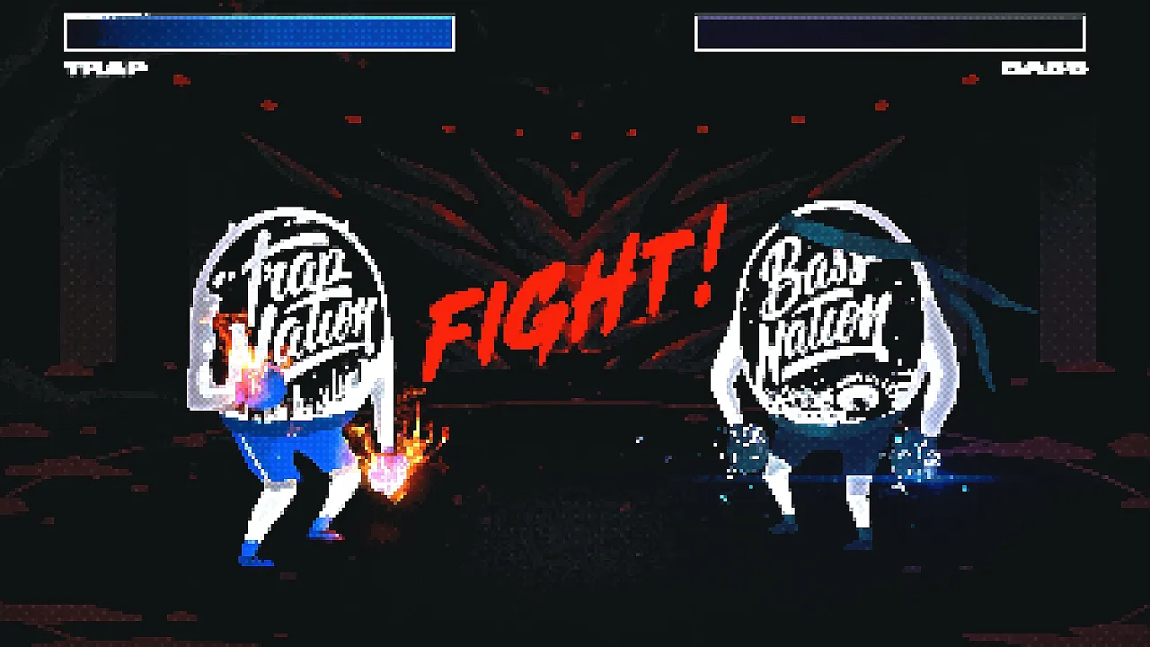 Trap Nation V.S. Bass Nation (HARDEST HITTERS MIX)