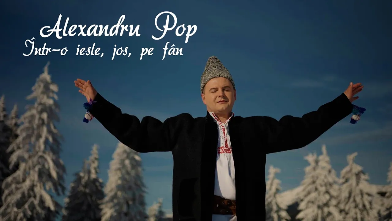 Alexandru Pop - Intr-o iesle, jos, pe fan - Colinda 2022