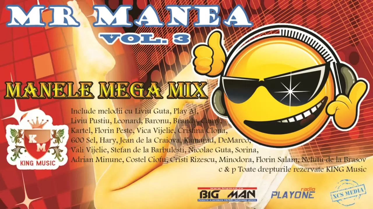MR MANEA - Manele MegaMix Vol. 3 (Colaj Manele Vechi)