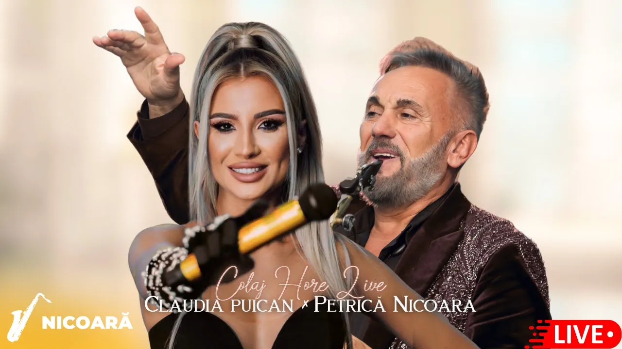 Claudia Puican x Formatia Petrica Nicoara - Colaj Hore LIVE