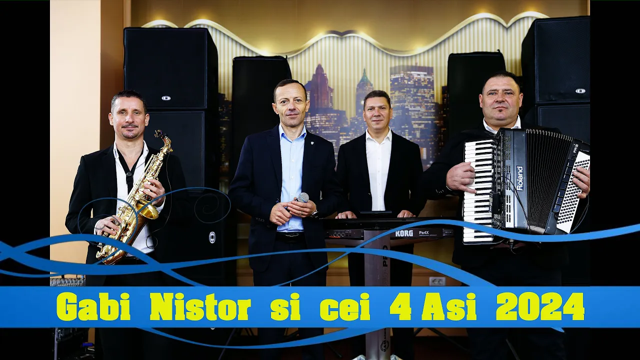 Gabi Nistor si Formatia Cei 4 Asi ai Mehedintiului - Ascultarea anului 2024 (LIVE COVER 2024)
