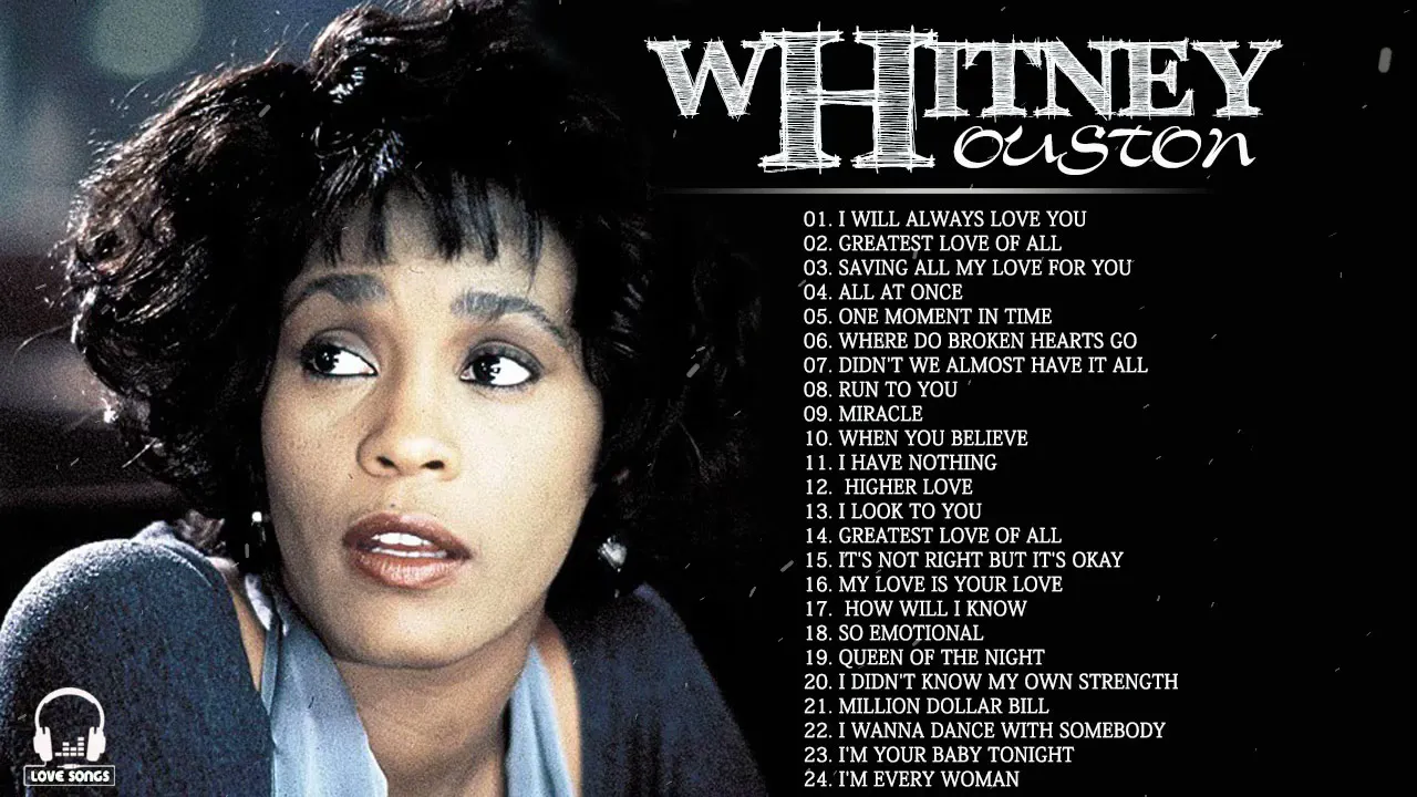 Whitney Houston Greatest Hits Full Album - Whitney Houston Best Song Ever All Time
