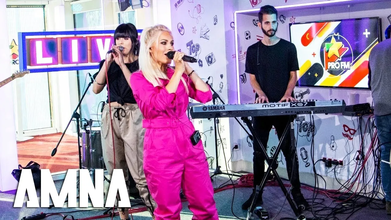 AMNA - In ochii lui (LIVE la ProFM)