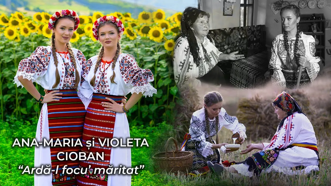 Ana Maria si Violeta Cioban - Arda-l focu' maritat