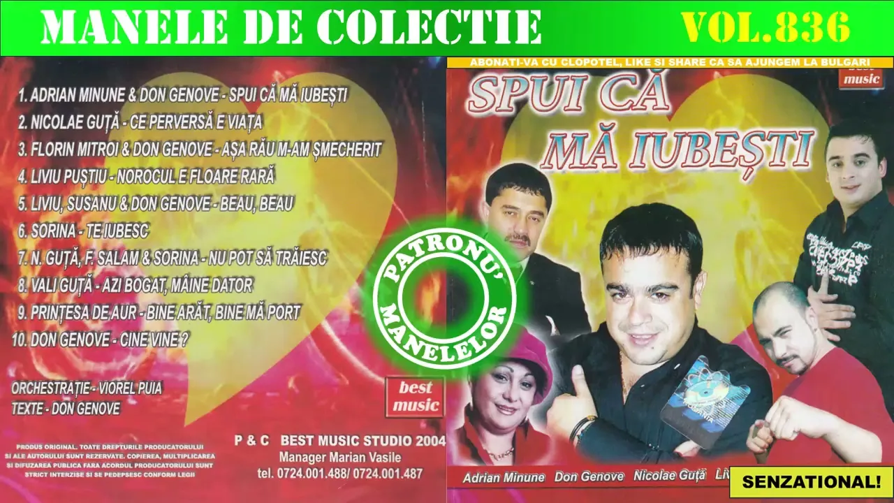 Manele de colectie - Spui ca ma iubesti (2004)