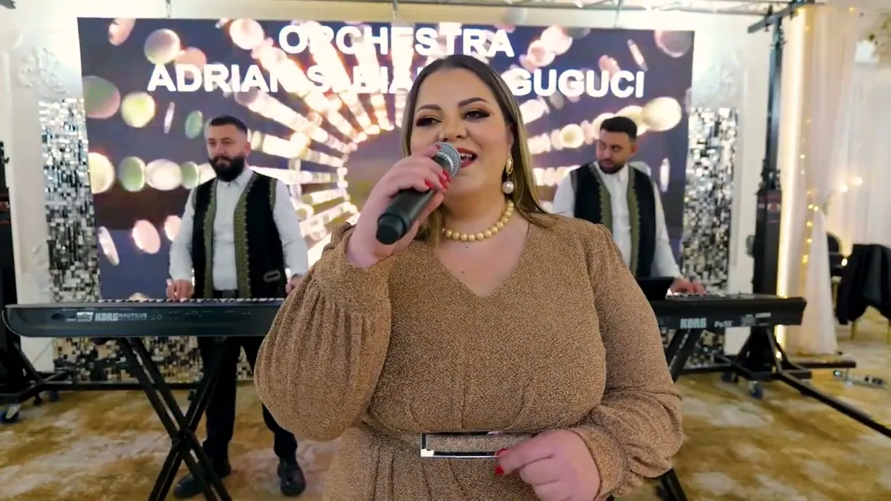 Orchestra Adrian si Bianca Guguci - Am boala la parul cret Live (Cover Mambo Siria)