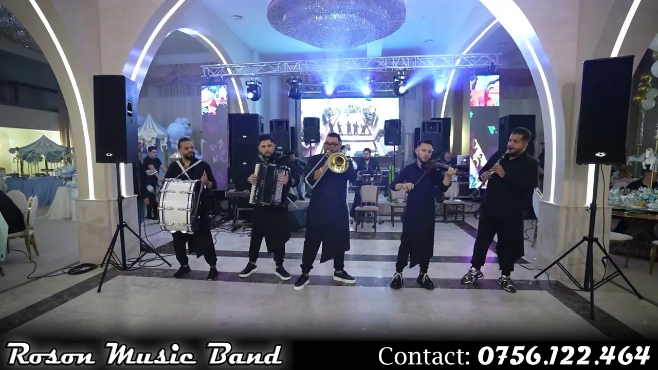 INSTRUMENTALA BALKANICA - ROSON MUSIC BAND LIVE (Video Original)