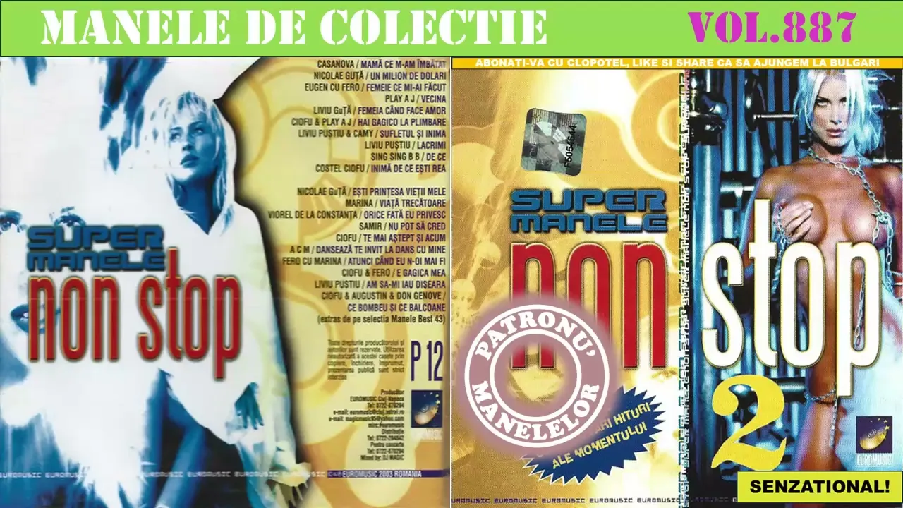 Manele de colectie - Super Manele Non Stop 2 (2003)