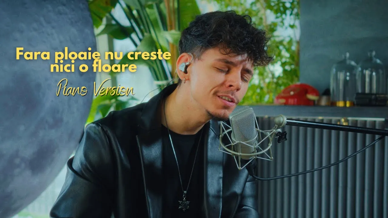 Emilian - Fara ploaie nu creste nici o floare (Piano Version)