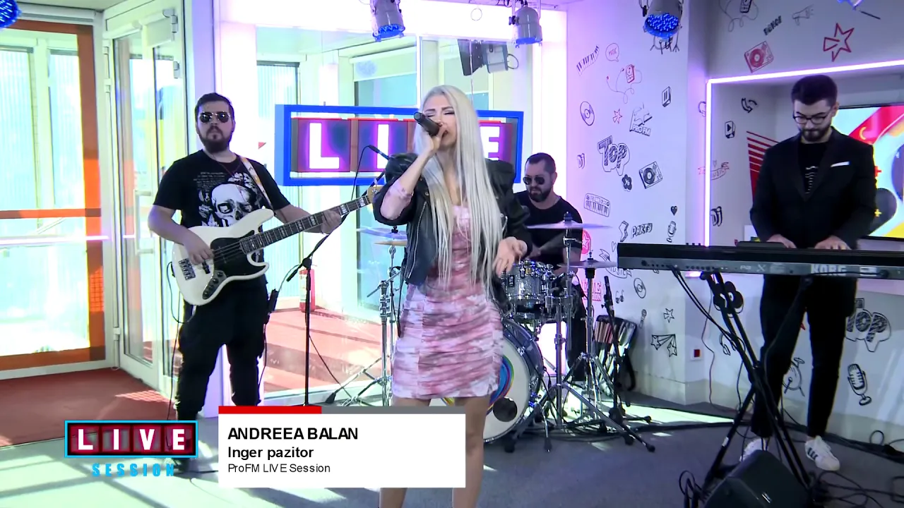 ANDREEE BALAN - INGER PAZITOR (LIVE)